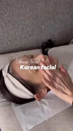Korean facial 