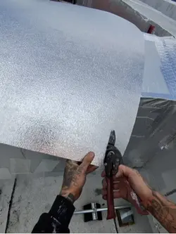 Insulating ductwork