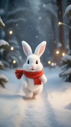 Christmas Bunny 