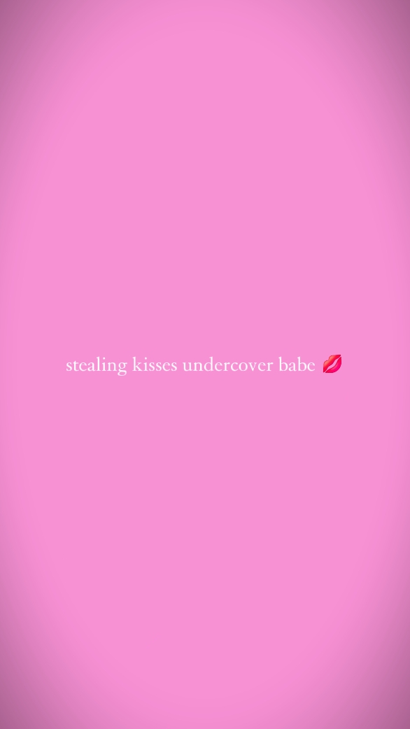 stealing kisses