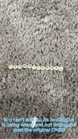Bracelet making