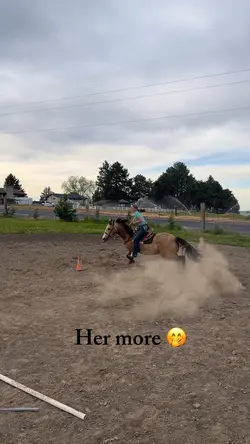 She wanna run lol