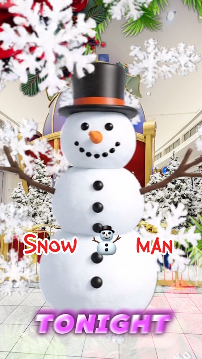 Snow man 