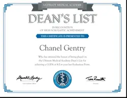Dean’s List