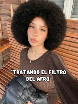 Filtro de “afro”