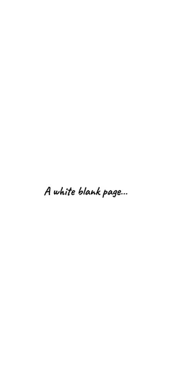 A white blank page