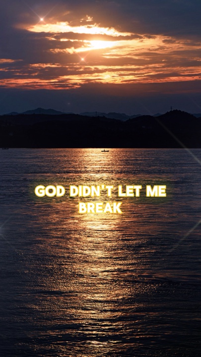 GODDIDNTLETME