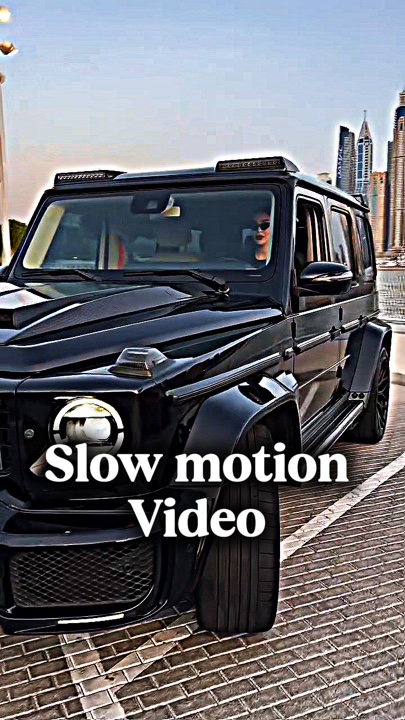 Vidéo au ralenti 
