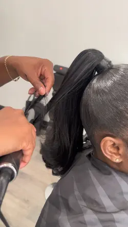     Sleek Ponytail