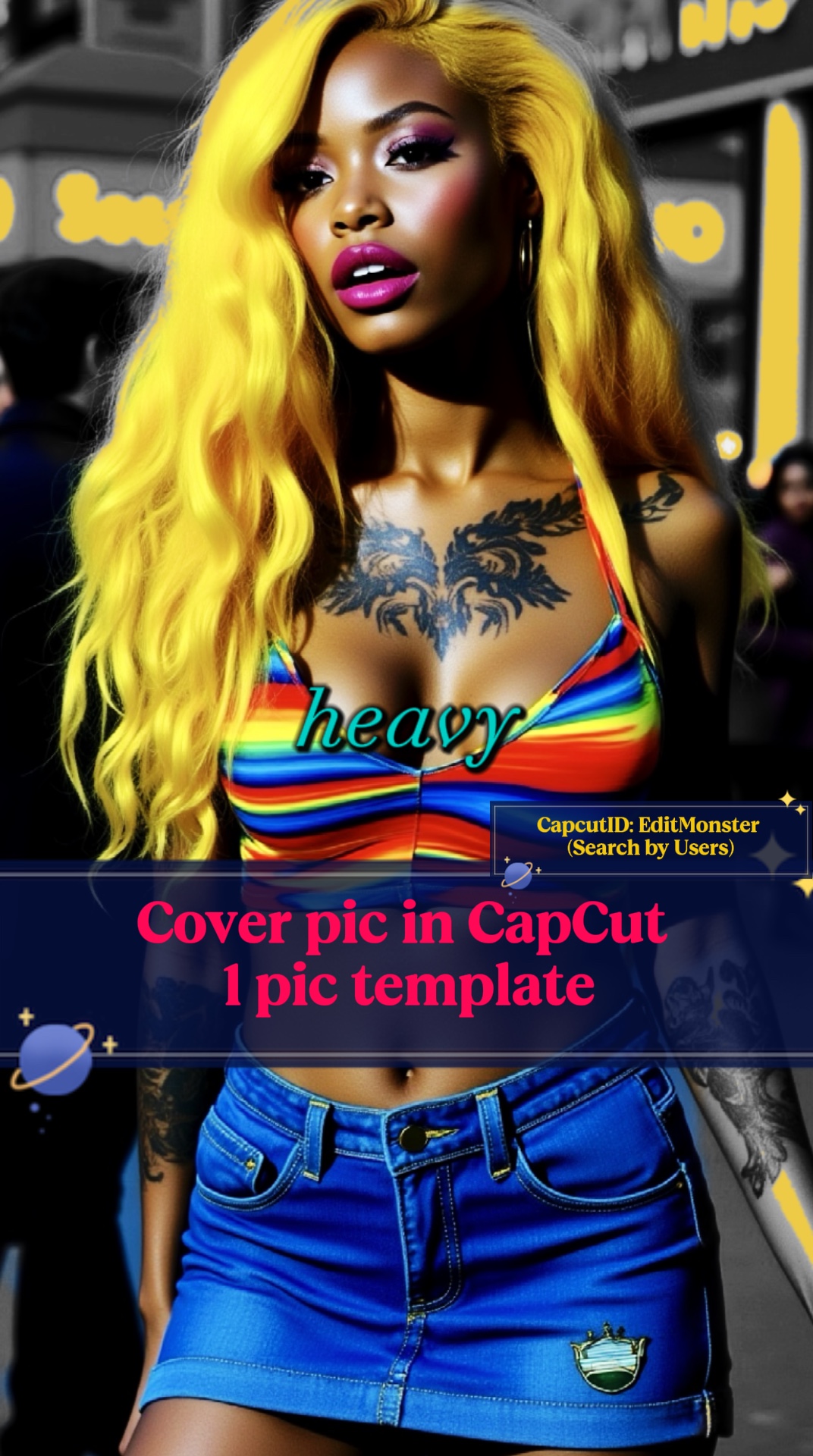 1 gambar template 
