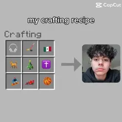 My craft recipe