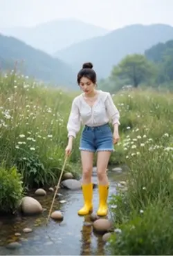 Fishing Girl 