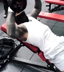 His workout bro 