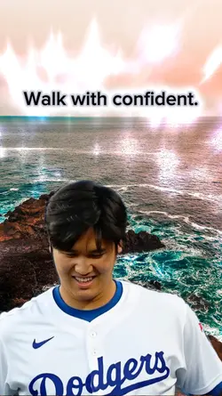 Walk with confident