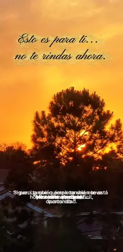 Atardecer que sana