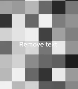 Remove text and stic