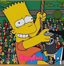 Sad Bart Simpson