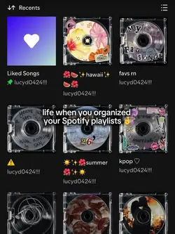 Spotify playlists 🤞😌