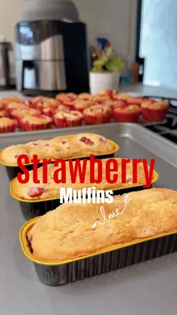 Strawberry muffins