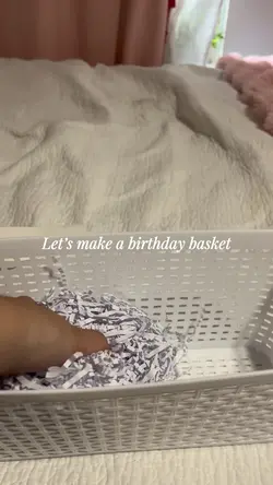 Birthday basket