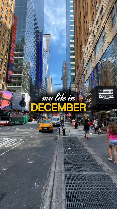 Mi vida en diciembre 