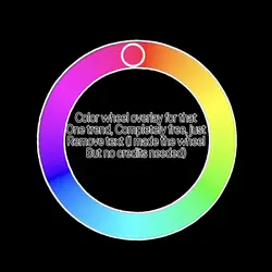Colorwheel overlay