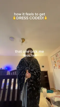 pov: ur dress coded!