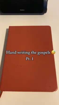 Handwriting gospels!