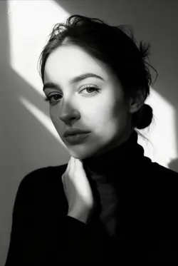 Black and white phot