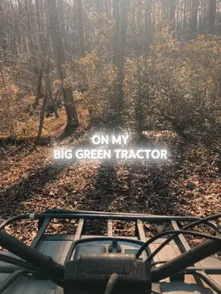 Big green tractor