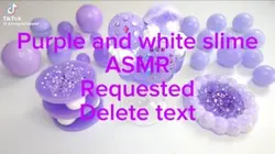 Purple and white