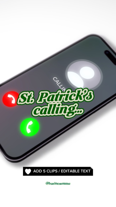St. Patrick’s callin