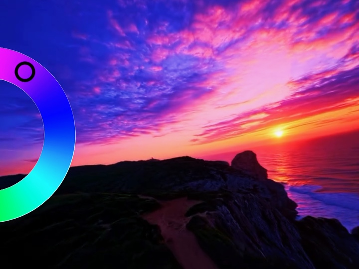 color wheel transiti