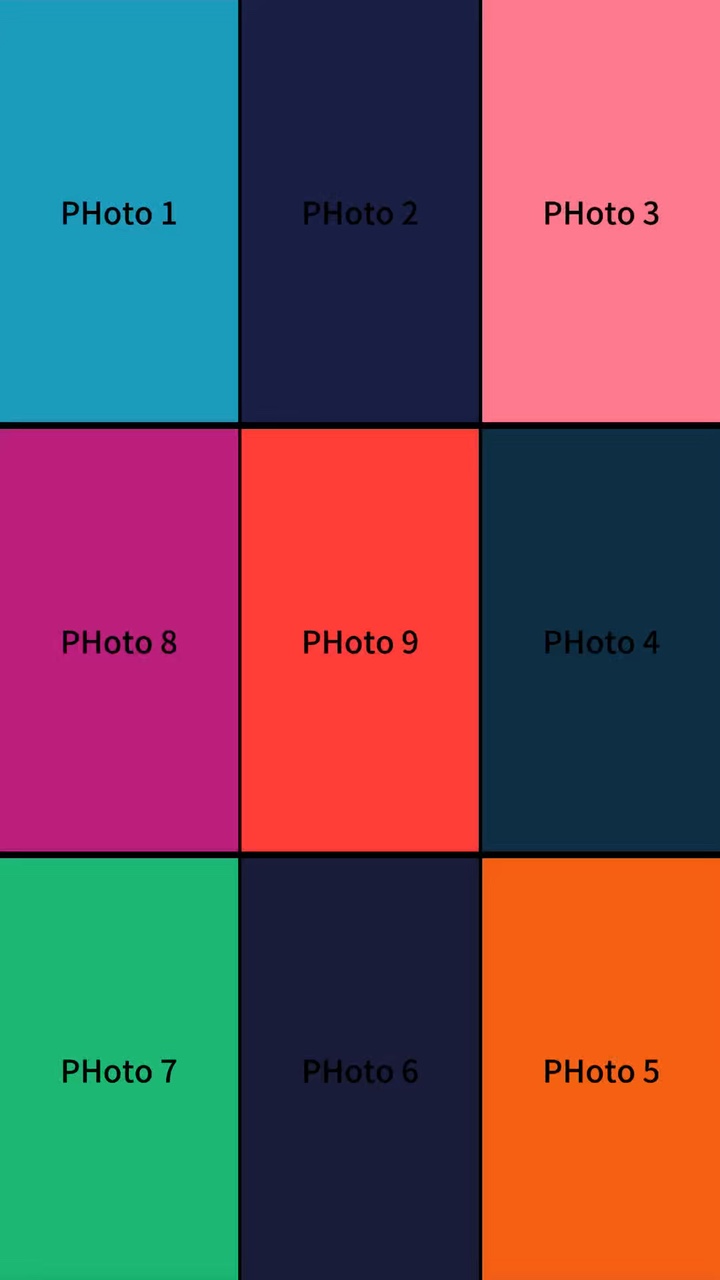 Exibição de fotos