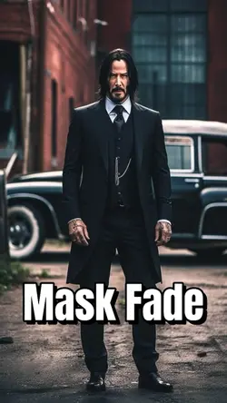 Mask fade