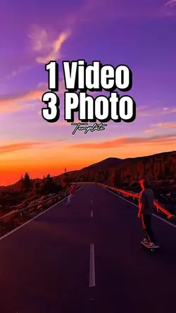3 photos of 1 video