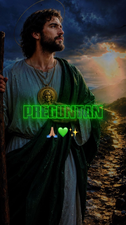 San Judas Tadeo🙏🏽💚