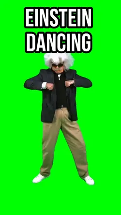 Einstein dancing 