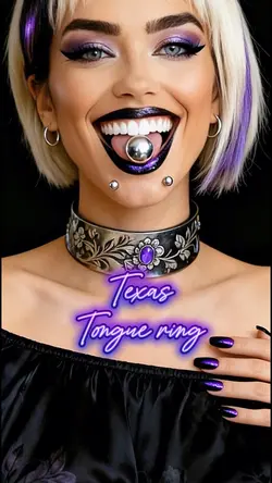 Texas Tongue Ring😁