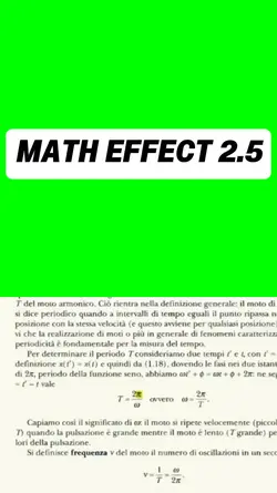 MATH EFFECT 2.5