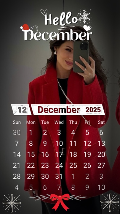 Olá dezembro 