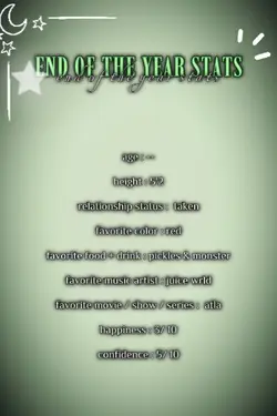 end of year stats !!