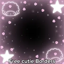 Free cutie borders