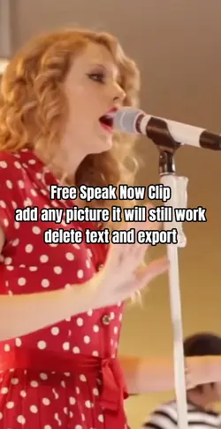 Speak Now clip! 