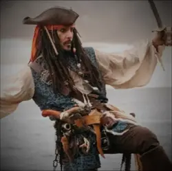 Jack sparrow is tuff