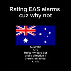 Rating EAS alarms