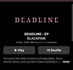 Blackpink then bts??