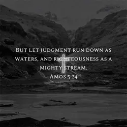 Amos 5:24