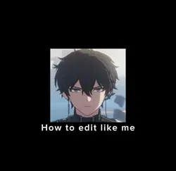 EDIT TUTORIAL