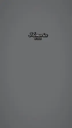 Memories of 2025✨🥹